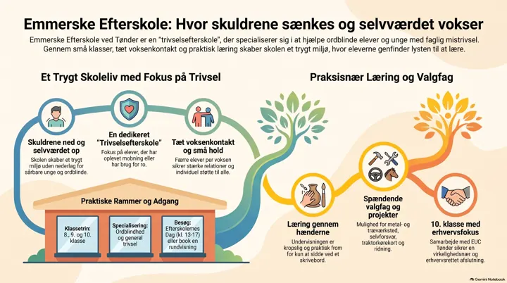 Infografik: Hvor skuldrene sænkes og selvværdet vokser